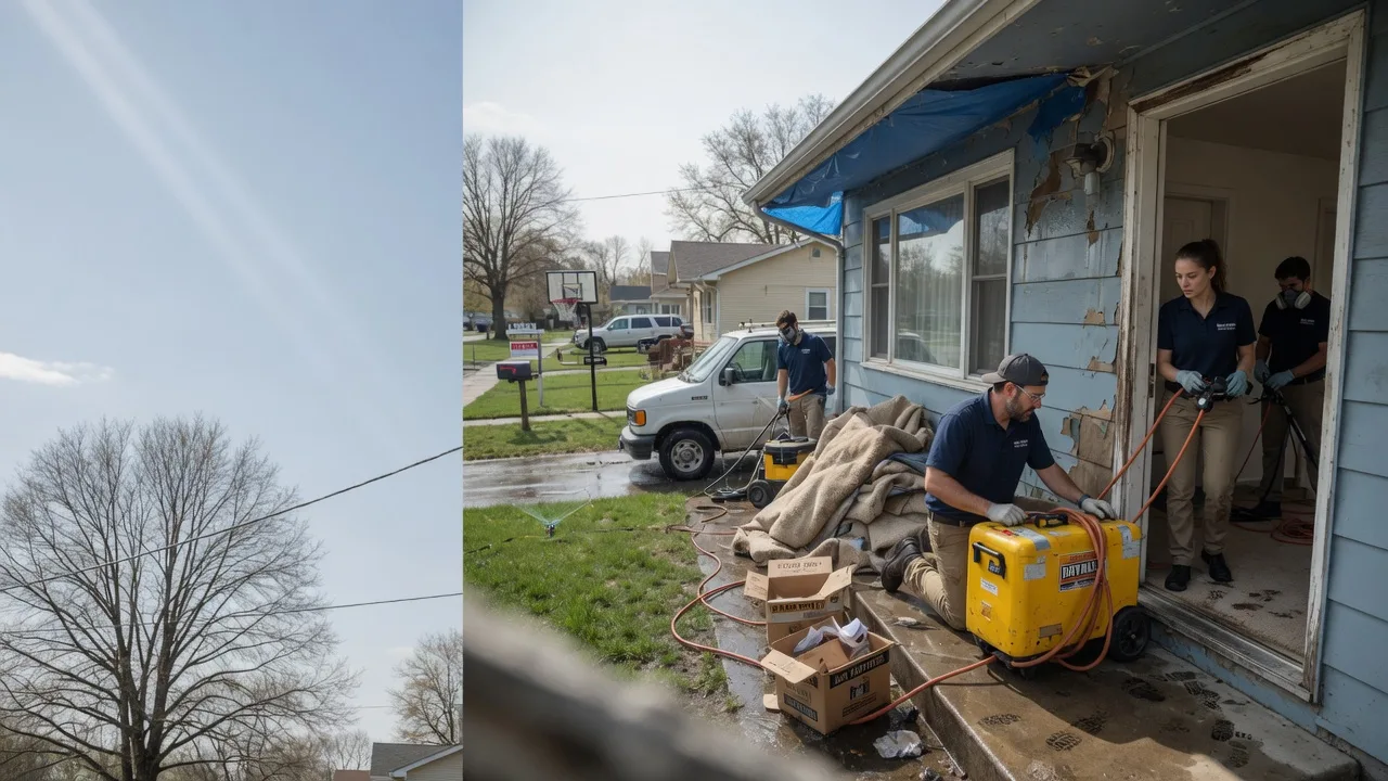 Basement Flood Cleanup in Ventress, LA near me
